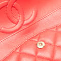 Pikkukuva 10 / 10: Pre-owned Chanel Medium Classic Caviar Double Flap Red