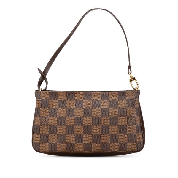 Pre-owned Louis Vuitton Damier Ebene Navona Brown