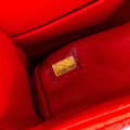 Miniatyrbillede 8 af 10: Pre-owned Chanel Medium Classic Perforated Lambskin Double Flap Red