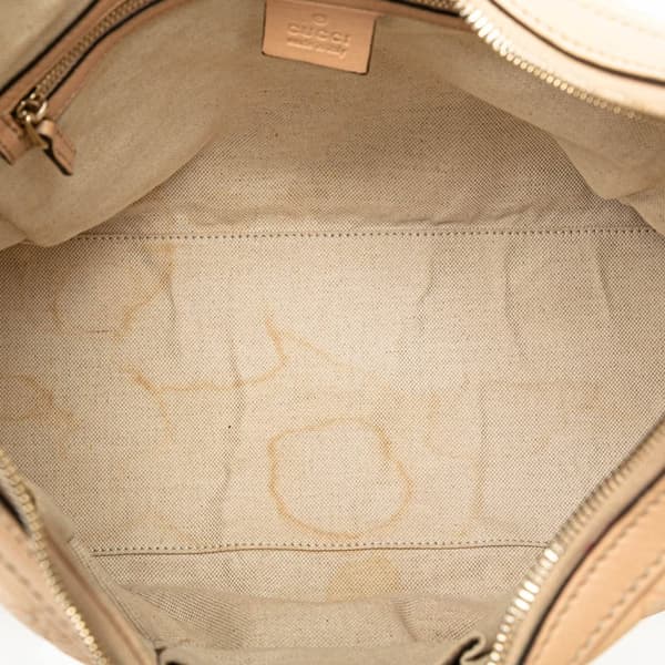 Pre-owned Gucci Guccissima Lovely Shoulder Bag Brown