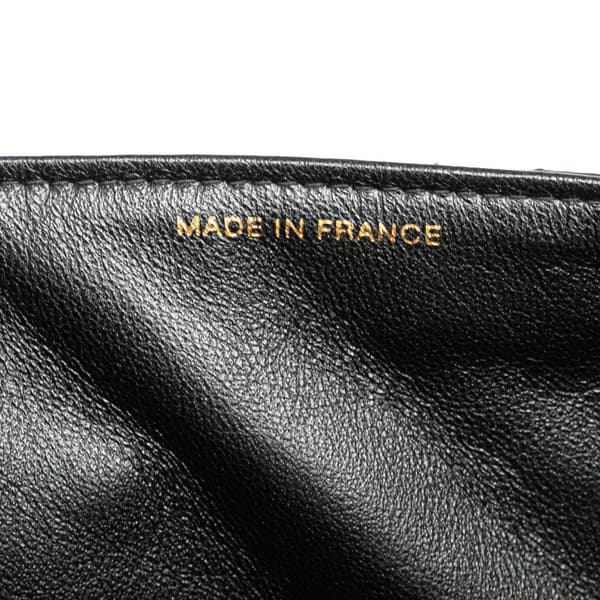 Pre-owned Chanel Jumbo Lambskin Double Sided Flap Black