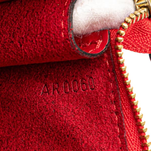 Pre-owned Louis Vuitton Epi Pochette Accessoires Red