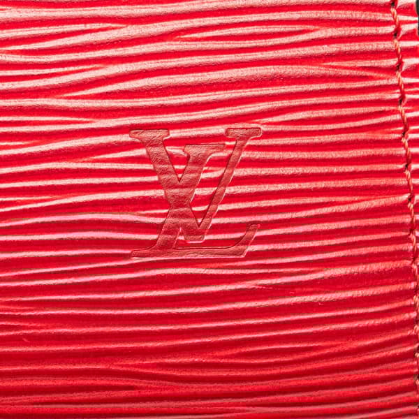 Pre-owned Louis Vuitton Epi Pochette Accessoires Red
