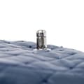 Miniatyrbilde 8 av 9: Pre-owned Chanel Small Quilted Lambskin Beaded Single Flap Blue