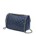 Miniatyrbilde 2 av 9: Pre-owned Chanel Small Quilted Lambskin Beaded Single Flap Blue
