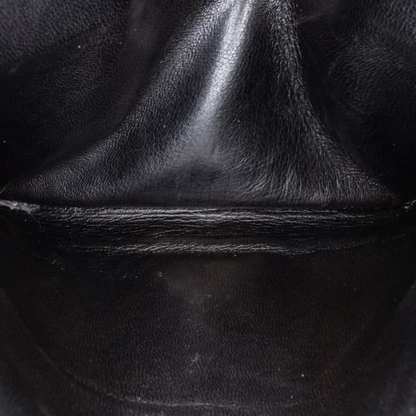 Pre-owned Chanel Medium Classic Patent Double Flap Black