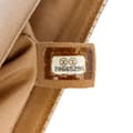 Miniatyrbillede 4 af 7: Pre-owned Chanel Paris-Dubai Small Perforated Metallic Lambskin Medals Flap Gold