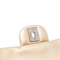 Miniatyrbillede 6 af 7: Pre-owned Chanel Paris-Dubai Small Perforated Metallic Lambskin Medals Flap Gold