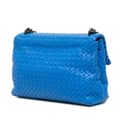 Miniatyrbilde 2 av 10: Pre-owned Bottega Veneta Medium Nappa Intrecciato Olimpia Shoulder Bag Blue