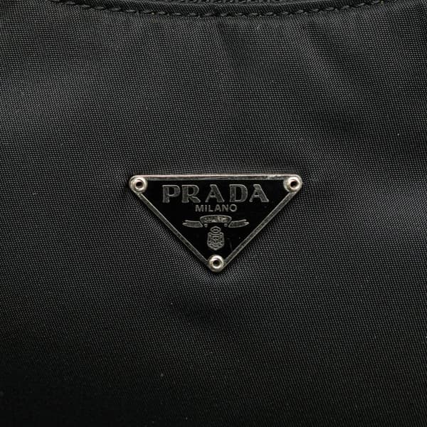 Pre-owned Prada Mini Tessuto Sport Shoulder Bag Black