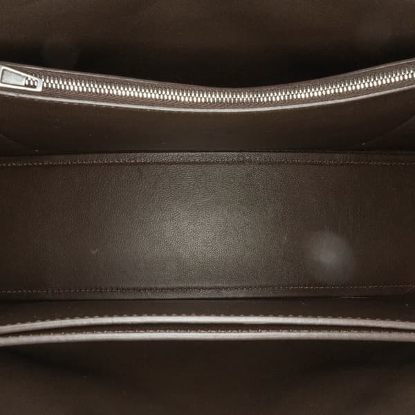 Pre-owned Balenciaga Medium Metallic Crush Chain Shoulder Bag Brown