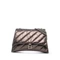 Miniatyrbild 1 av 10: Pre-owned Balenciaga Medium Metallic Crush Chain Shoulder Bag Brown
