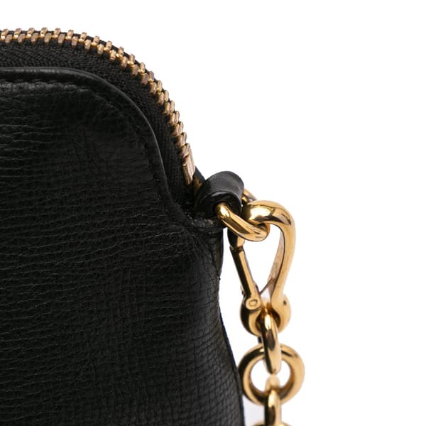 Pre-owned Burberry Leather Shoulder Bag Black