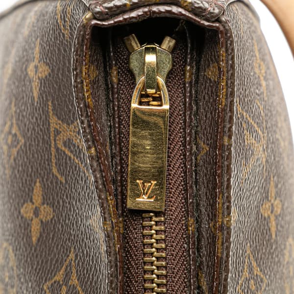 Pre-owned Louis Vuitton Monogram Looping MM Brown