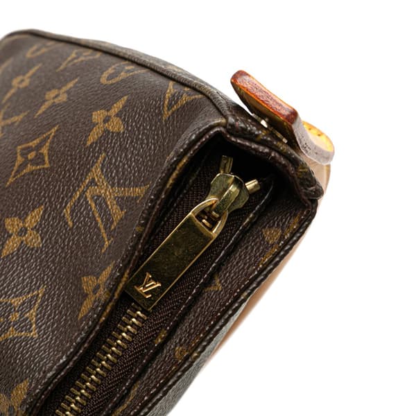 Pre-owned Louis Vuitton Monogram Looping MM Brown