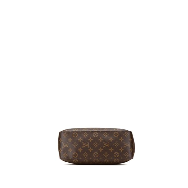 Pre-owned Louis Vuitton Monogram Looping GM Brown