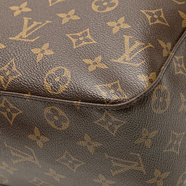 Pre-owned Louis Vuitton Monogram Looping GM Brown