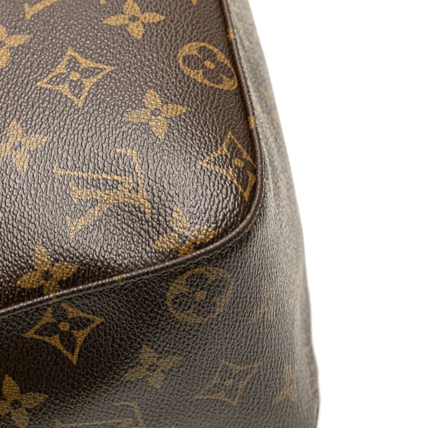 Pre-owned Louis Vuitton Monogram Looping GM Brown