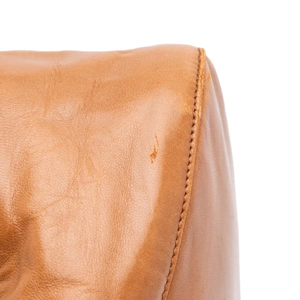 Pre-owned Prada Leather Shoulder Bag Brown