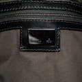 Miniatyrbild 5 av 10: Pre-owned Fendi Zucchino Canvas Mamma Forever Black