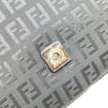 Miniatyrbild 8 av 10: Pre-owned Fendi Zucchino Canvas Mamma Forever Black