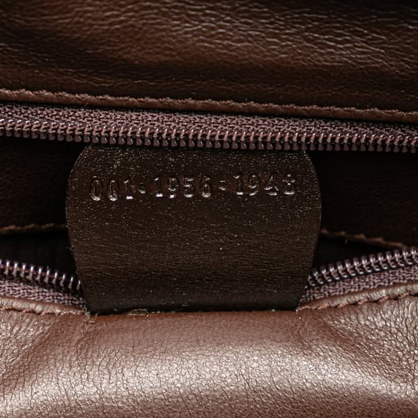 Pre-owned Gucci Leather Shoulder Bag Black