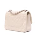 Pikkukuva 2 / 10: Pre-owned Chanel Jumbo Classic Caviar Double Flap White
