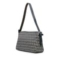 Miniatyrbillede 2 af 10: Pre-owned Fendi Zucchino Canvas Shoulder Bag Gray