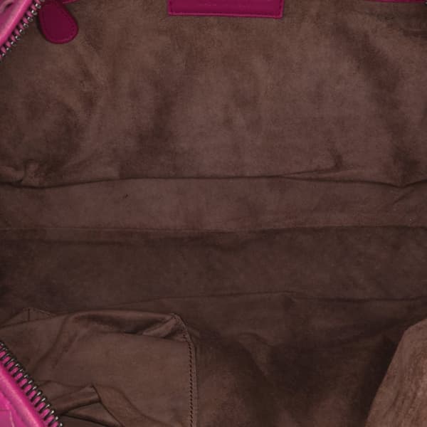 Pre-owned Bottega Veneta Nappa Intrecciato Montaigne Shoulder Bag Pink