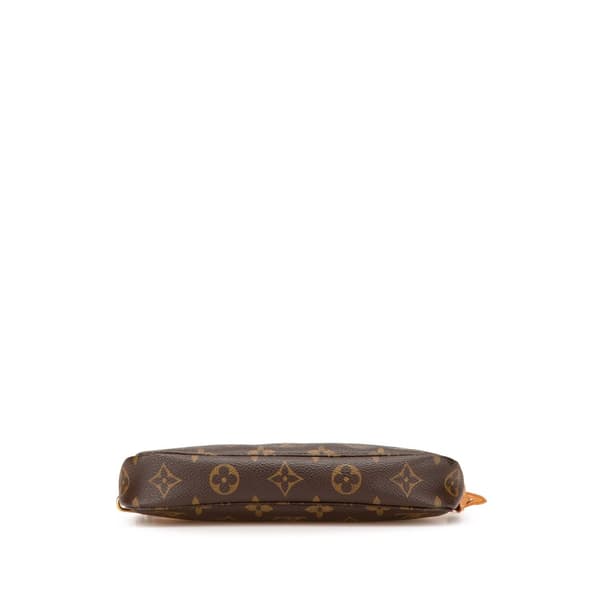 Pre-owned Louis Vuitton Monogram Pochette Accessoires Brown