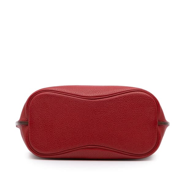 Pre-owned Hermès Clemence So Kelly 26 Red