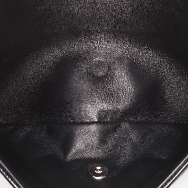 Pre-owned Chanel Jumbo Classic Patent Double Flap Black