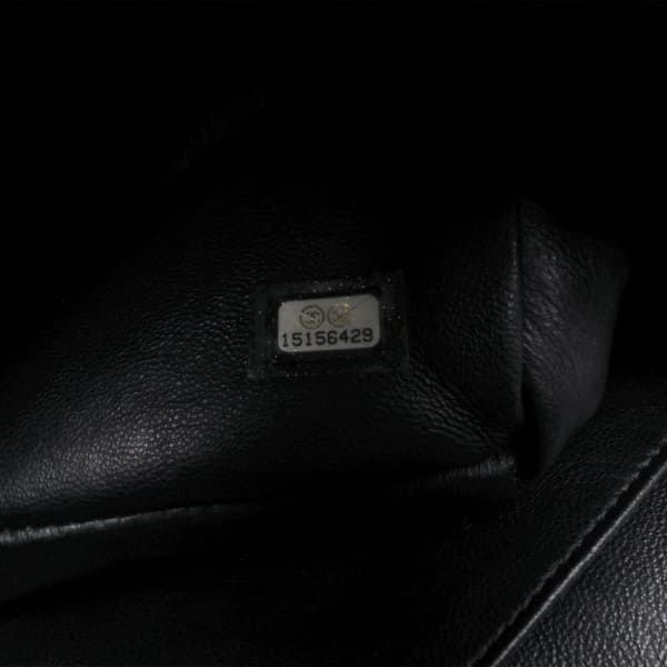 Pre-owned Chanel Jumbo Classic Patent Double Flap Black