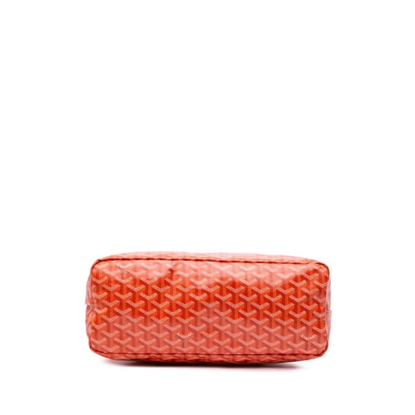 Pre-owned Goyard Goyardine Boheme Hobo Orange