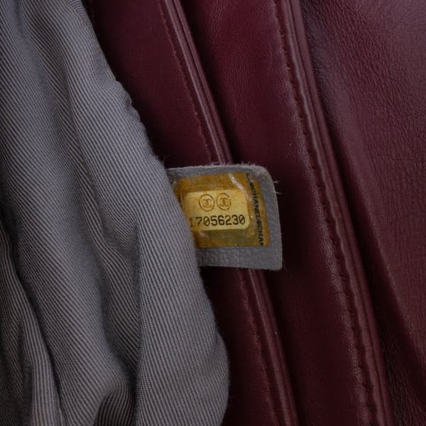 Pre-owned Chanel Quilted Calfskin Coco Pleats Flap Red