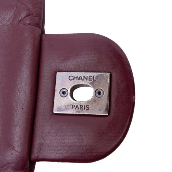 Pre-owned Chanel Quilted Calfskin Coco Pleats Flap Red