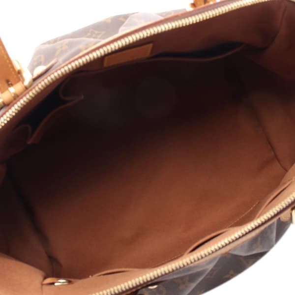 Pre-owned Louis Vuitton Monogram Tivoli GM Brown