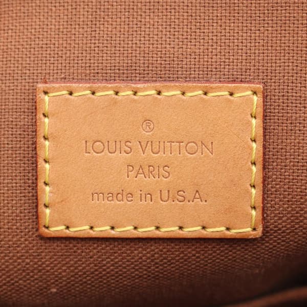 Pre-owned Louis Vuitton Monogram Tivoli GM Brown