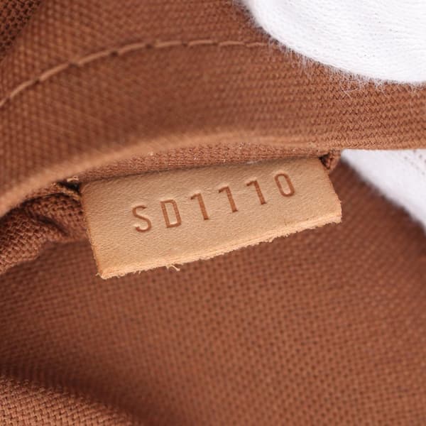 Pre-owned Louis Vuitton Monogram Tivoli GM Brown