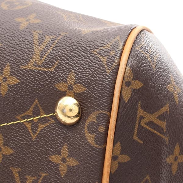 Pre-owned Louis Vuitton Monogram Tivoli GM Brown