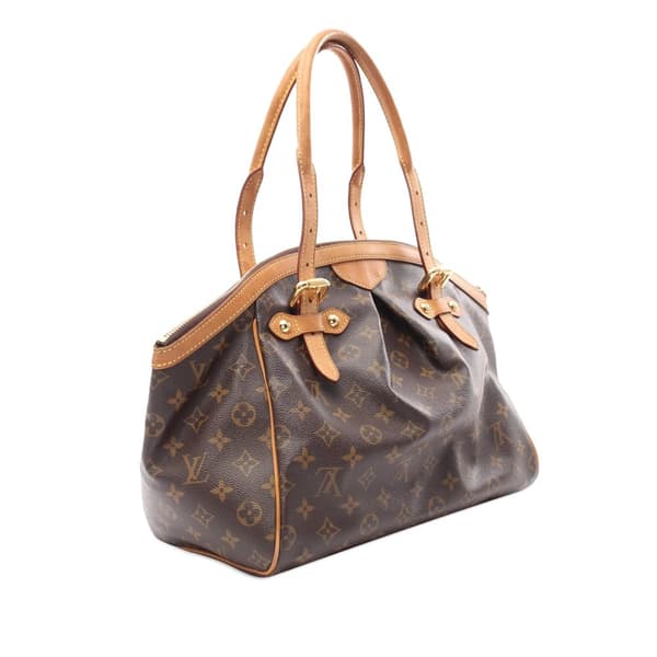 Pre-owned Louis Vuitton Monogram Tivoli GM Brown