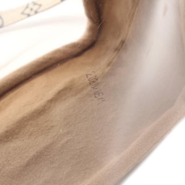 Pre-owned Louis Vuitton Monogram Giant Beach Pouch Brown