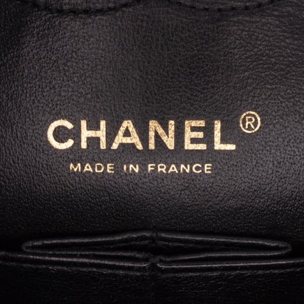 Pre-owned Chanel Medium Classic Caviar Double Flap Black