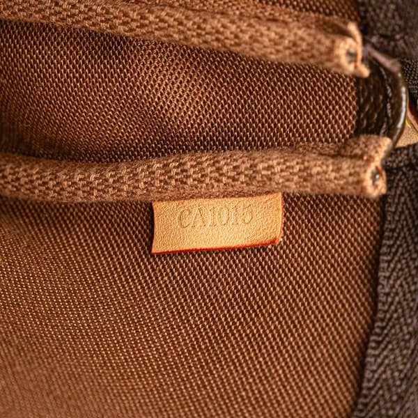 Pre-owned Louis Vuitton Monogram Pochette Accessoires Brown