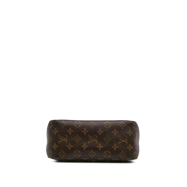 Pre-owned Louis Vuitton Monogram Looping MM Brown