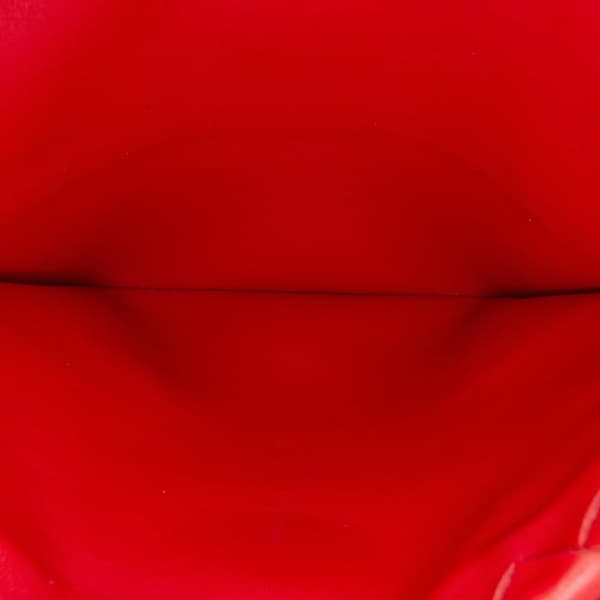 Pre-owned Bottega Veneta Nappa Intrecciato Duo Shoulder Bag Red