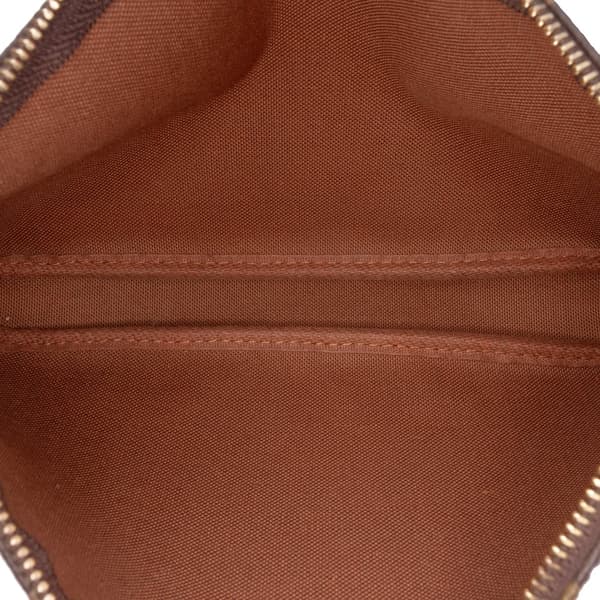 Pre-owned Louis Vuitton Monogram Pochette Accessoires Brown