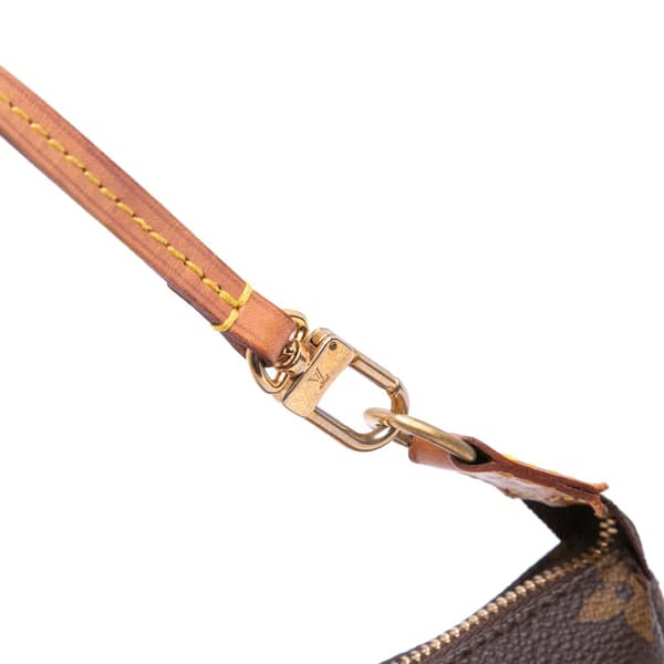 Pre-owned Louis Vuitton Monogram Pochette Accessoires Brown