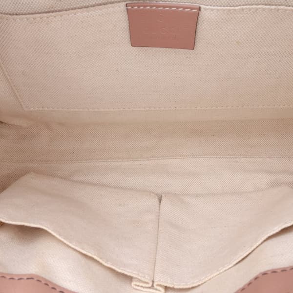 Pre-owned Gucci Medium Guccissima Emily Shoulder Bag Pink