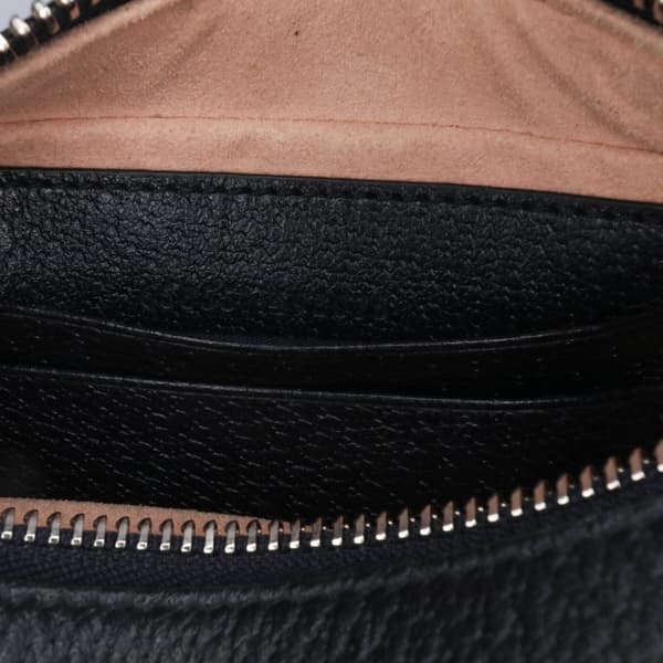 Pre-owned Gucci Mini GG Supreme Web Ophidia Shoulder Bag Brown